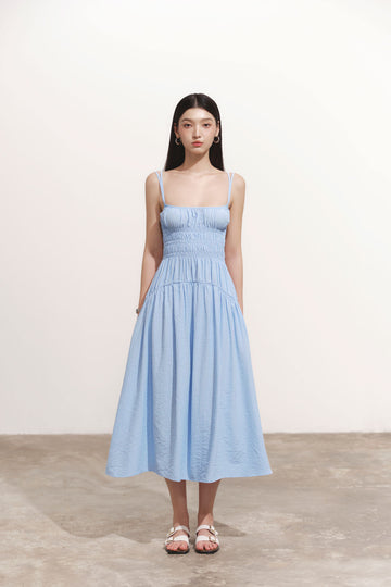 Maxi Dress Two-Strap - 2D0692 - Navy Blue