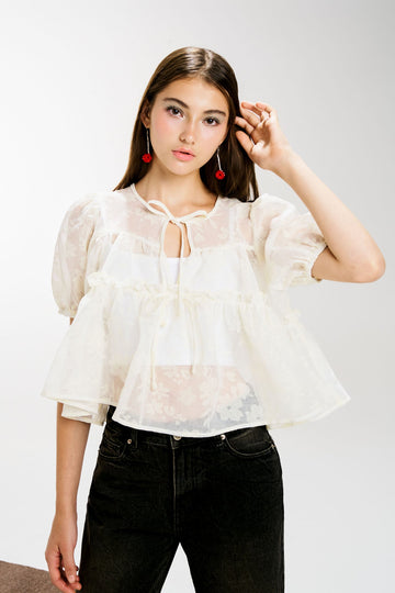 Morning Mist Blouse - 3T0978 - White